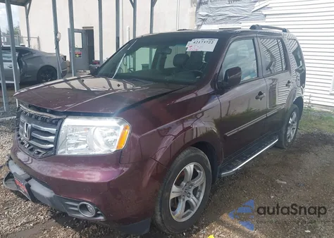 2014 Honda Pilot Ex-L z USA, uszkodzony, nr VIN 5FNYF4H5XEB055640